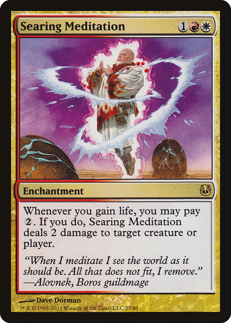 Searing Meditation Card Image