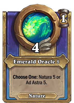 Emerald Oracle {0} Card Image