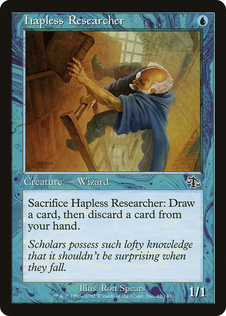 Hapless Researcher Card Image