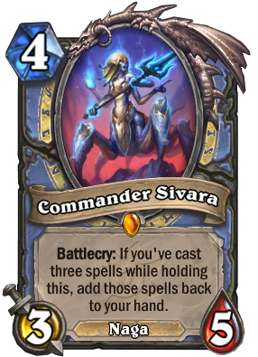 Commander Sivara Card Image
