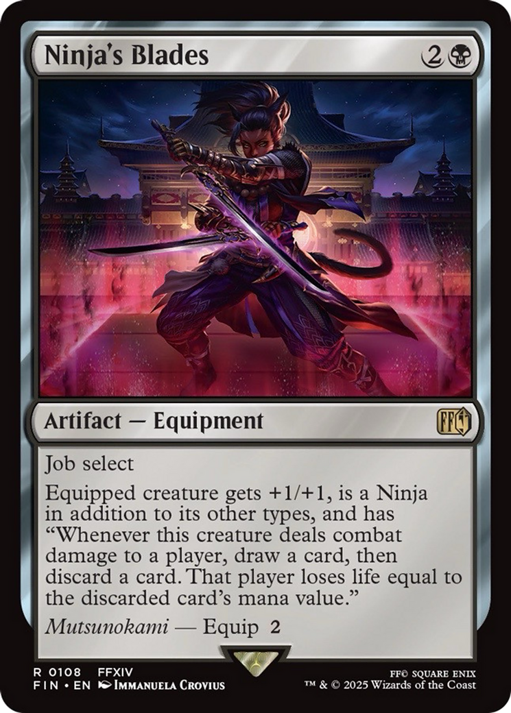 Ninja's Blades Card Image