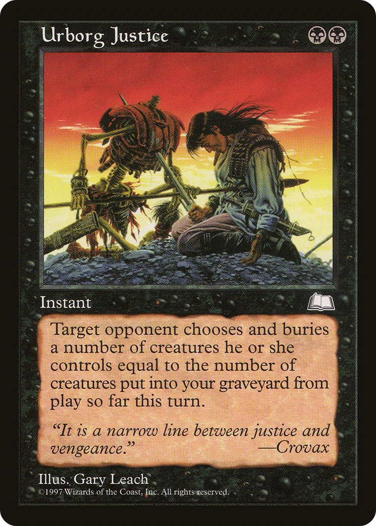 Urborg Justice Card Image