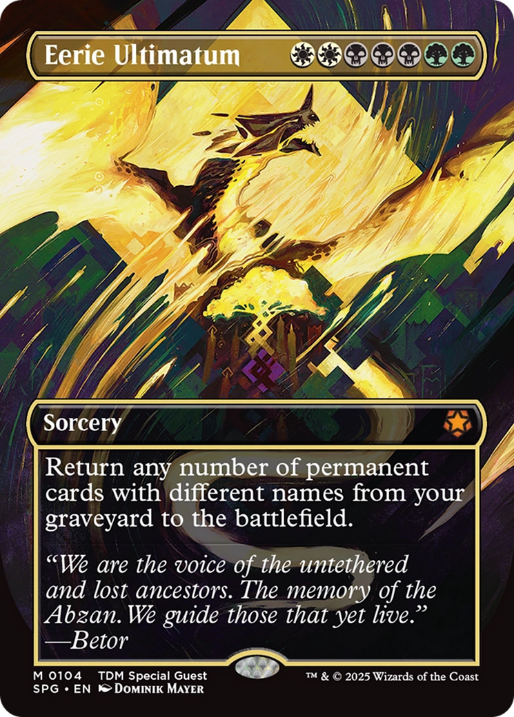 Eerie Ultimatum Card Image