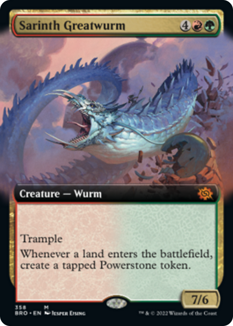 Sarinth Greatwurm Card Image