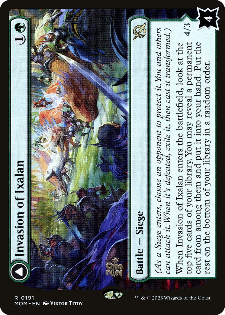 Invasion of Ixalan // Belligerent Regisaur Card Image