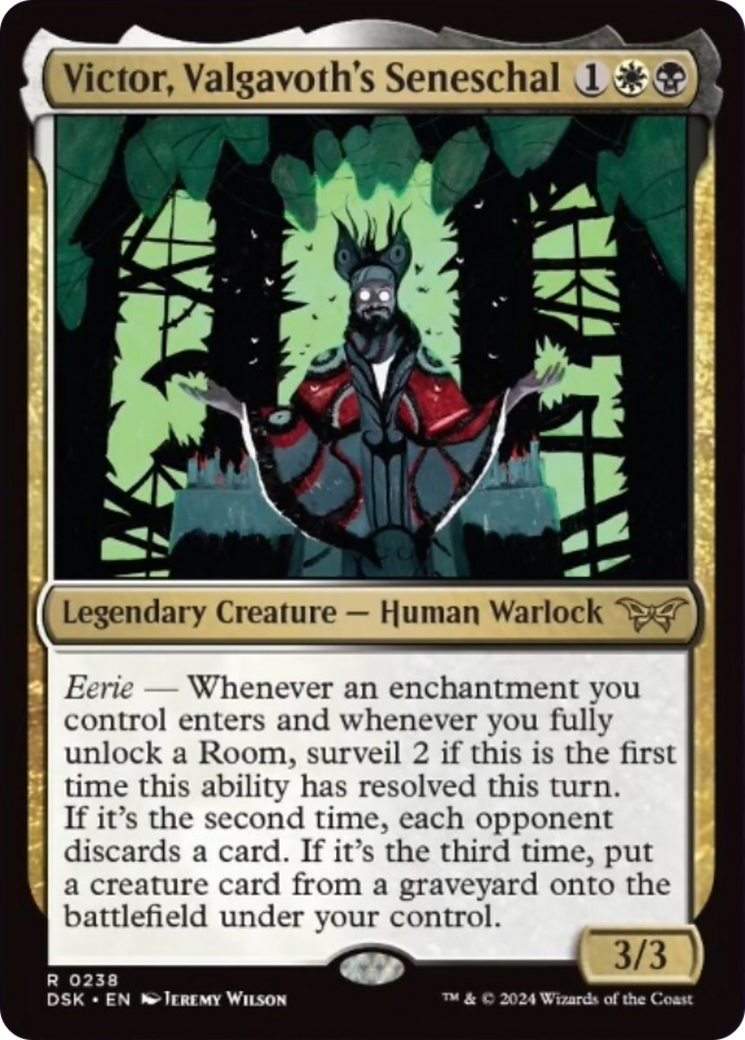 Victor, Valgavoth's Seneschal Card Image