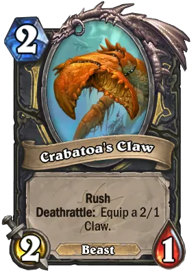 Crabatoa's Claw Card Image