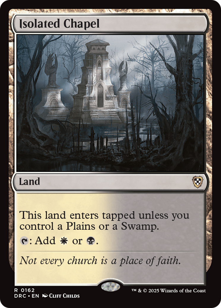 Isolated Chapel Card Image