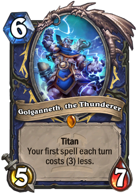 Golganneth, the Thunderer Card Image