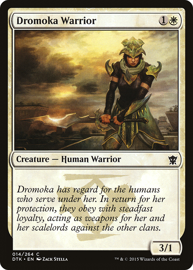 Dromoka Warrior Card Image