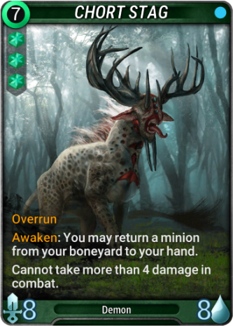Chort Stag Card Image