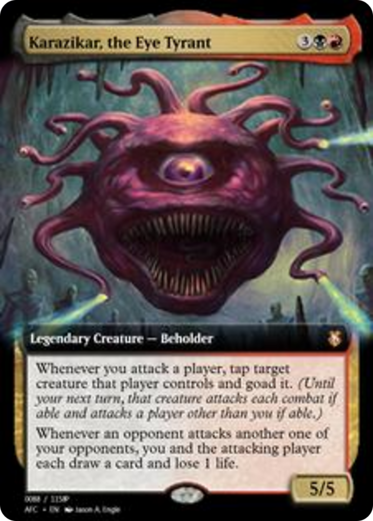 Karazikar, the Eye Tyrant Card Image