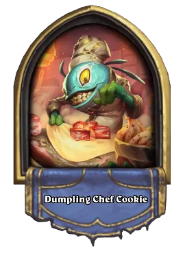 Dumpling Chef Cookie Card Image