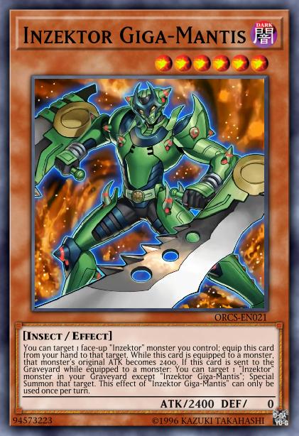 Inzektor Giga-Mantis Card Image