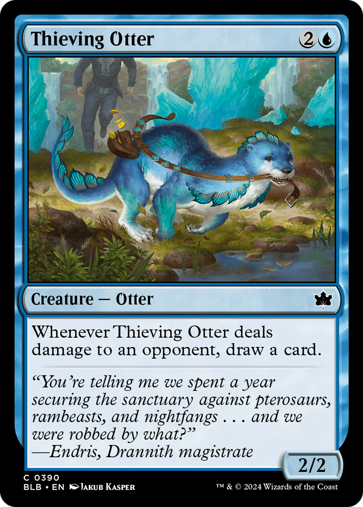 Thieving Otter Card Image