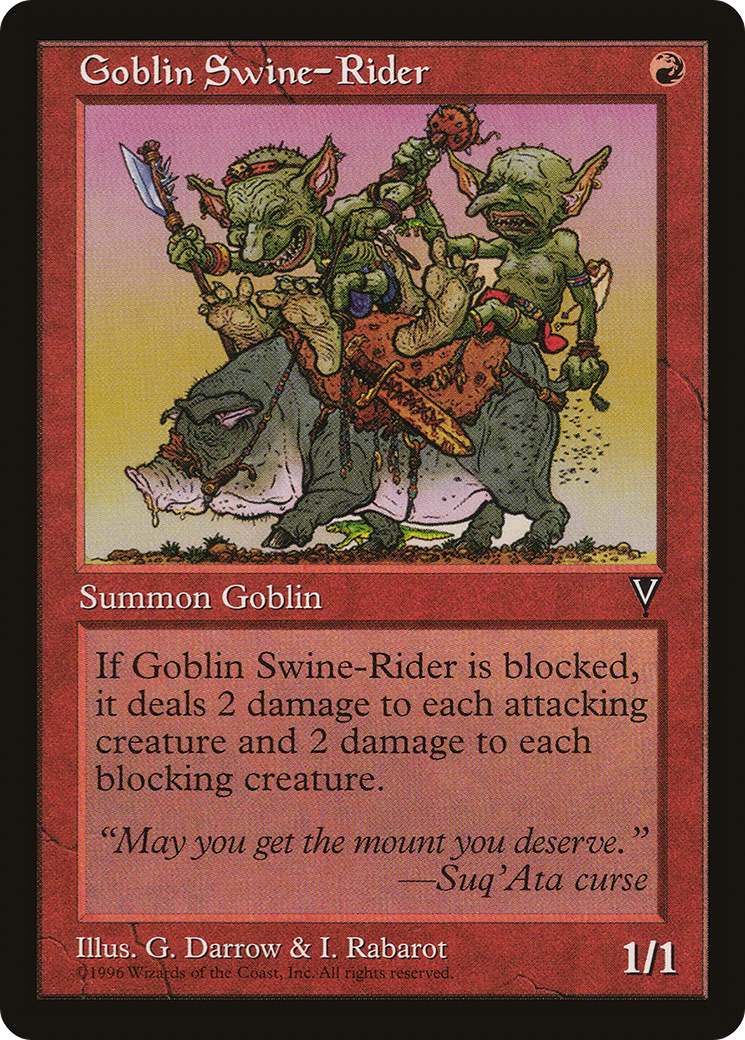 Goblin Swine-Rider Card Image