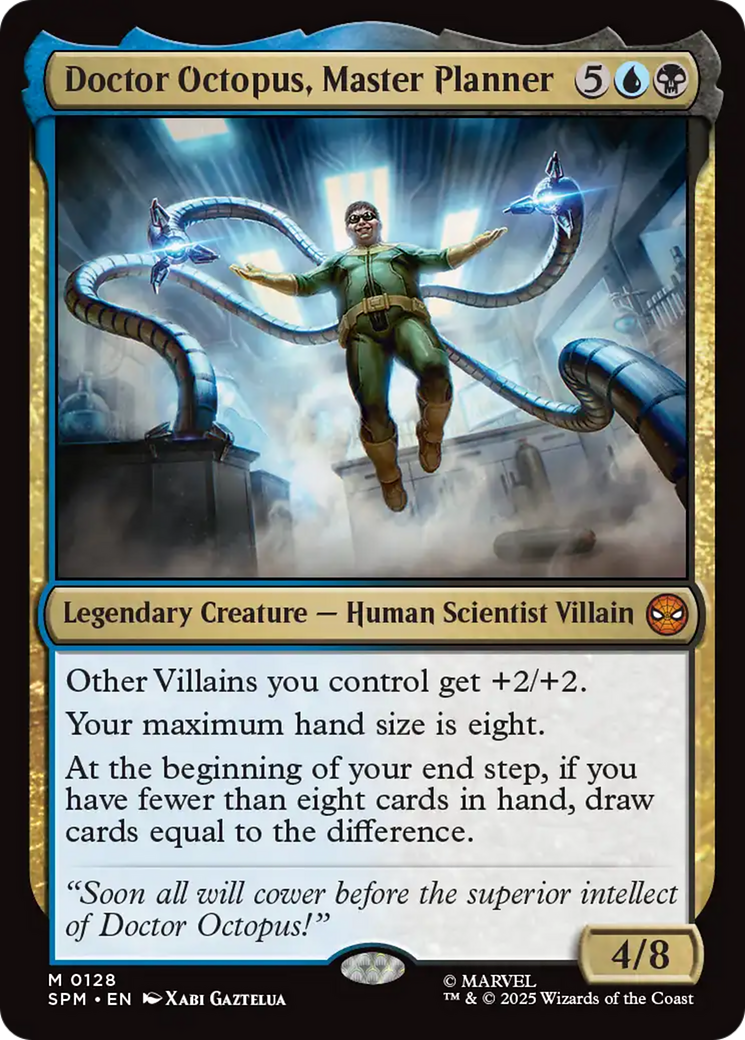 Doctor Octopus, Master Planner Card Image