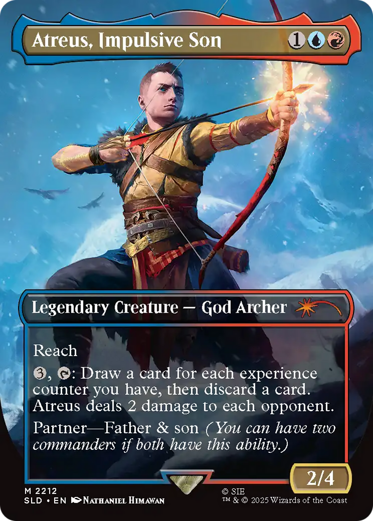 Atreus, Impulsive Son Card Image
