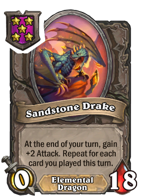 Sandstone Drake Card Image