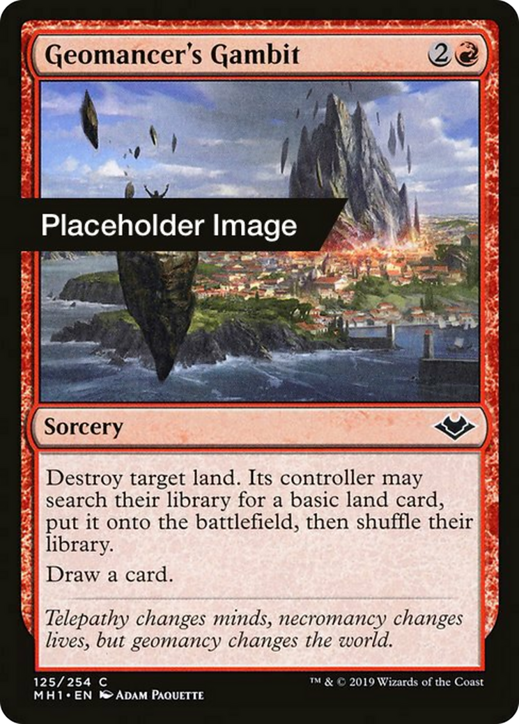 Geomancer's Gambit Card Image