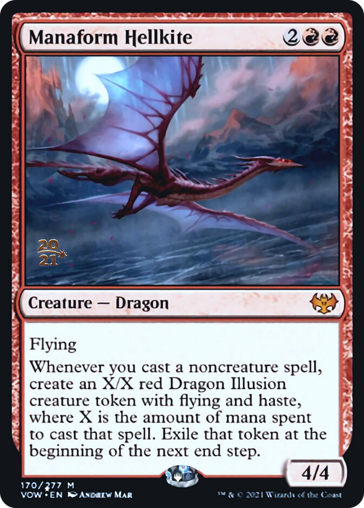 Manaform Hellkite Card Image