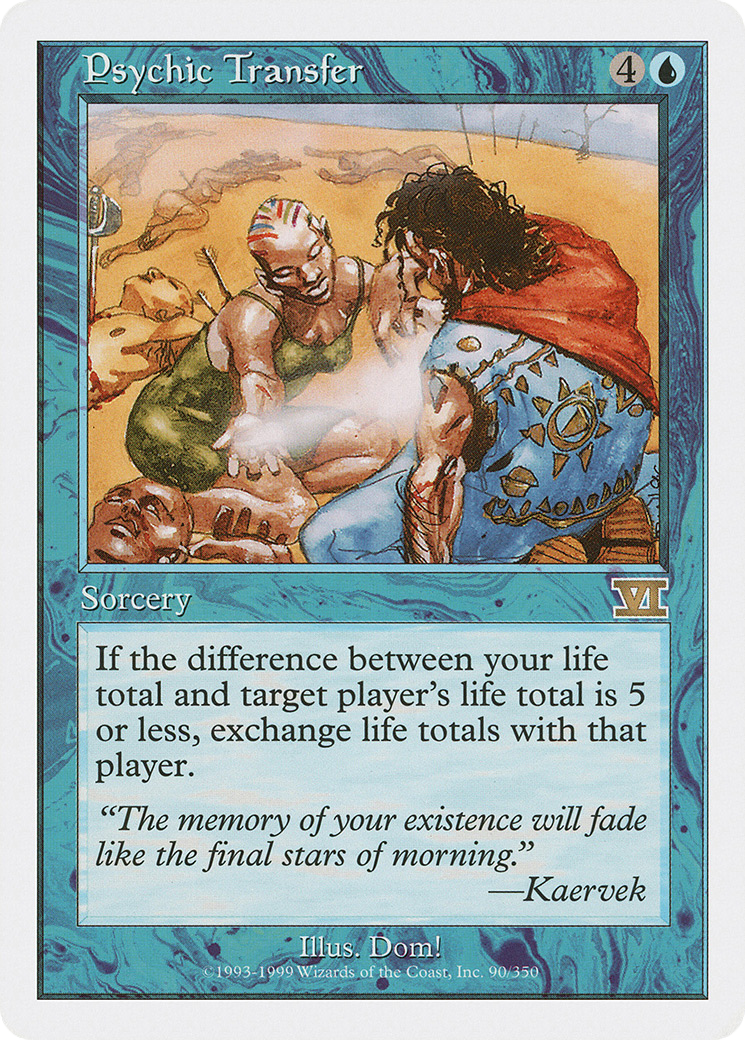 Psychic Transfer Card Image