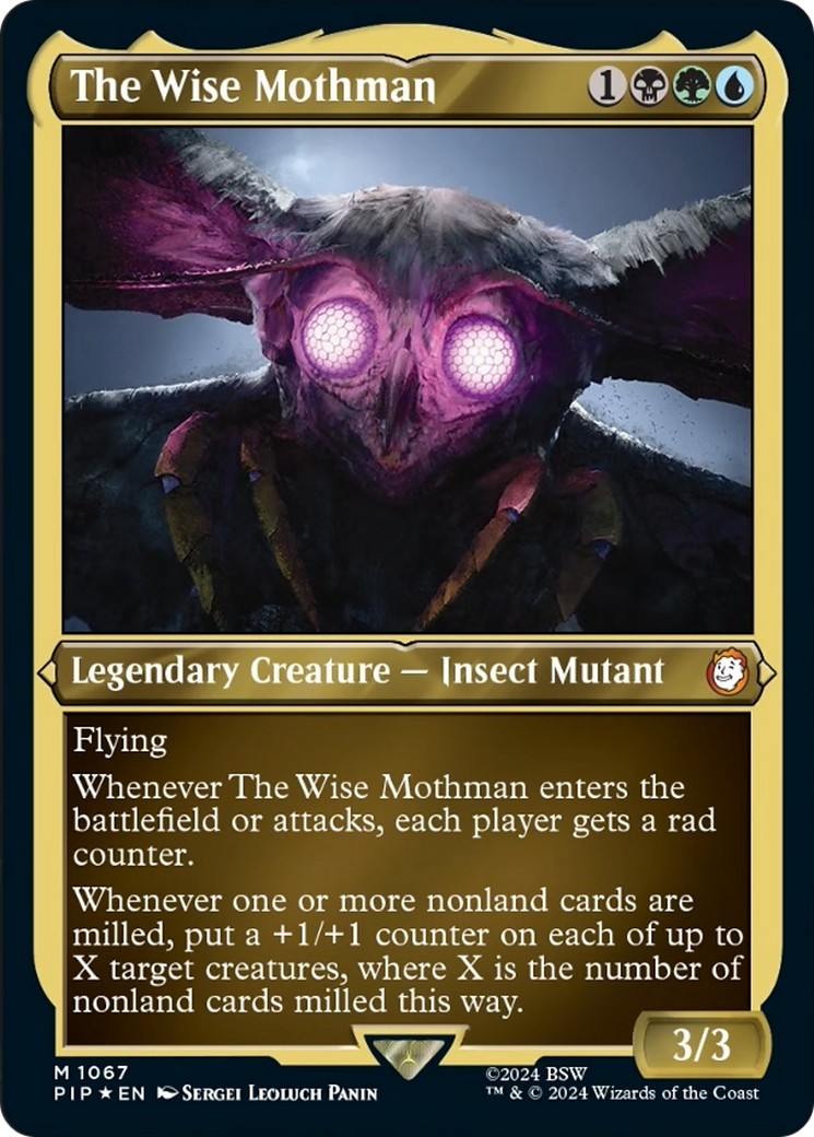 The Wise Mothman Card Image
