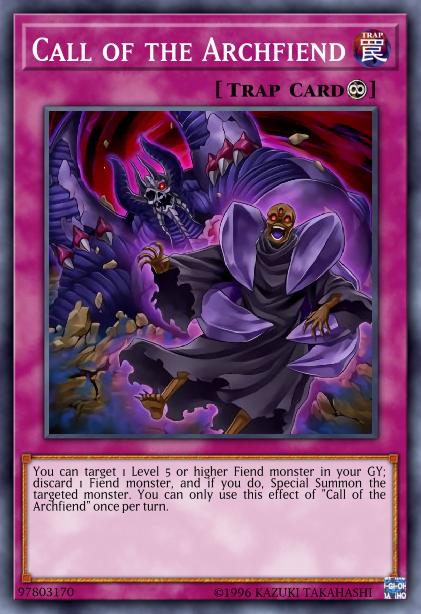 Call of the Archfiend Card Image