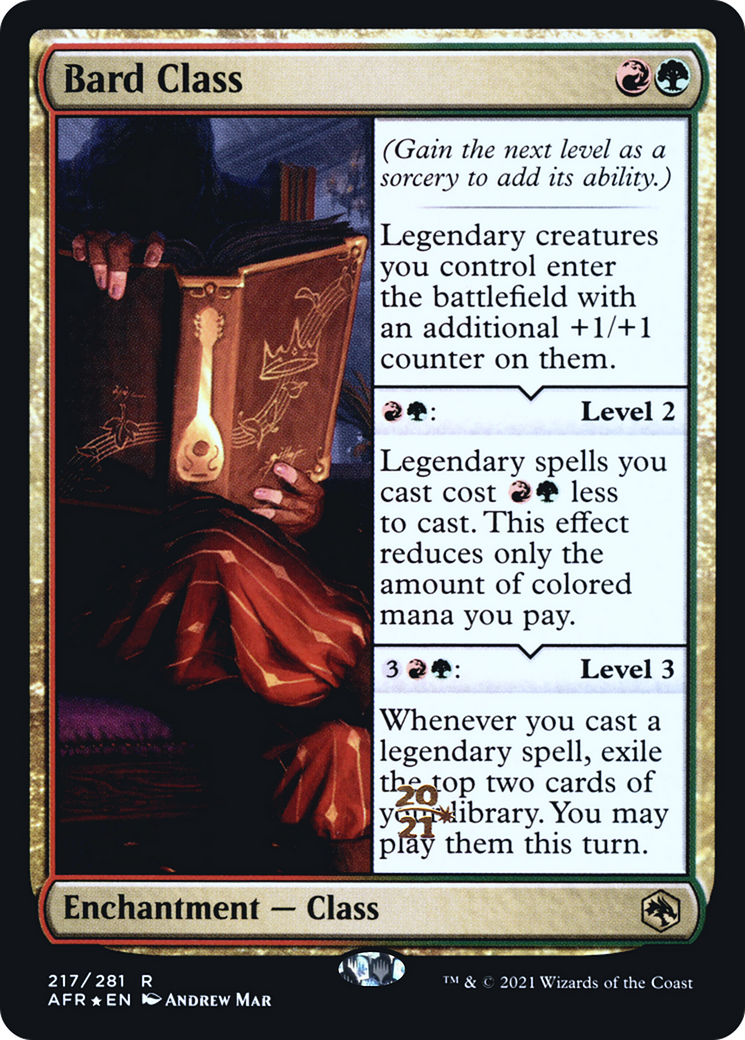 Bard Class Card Image