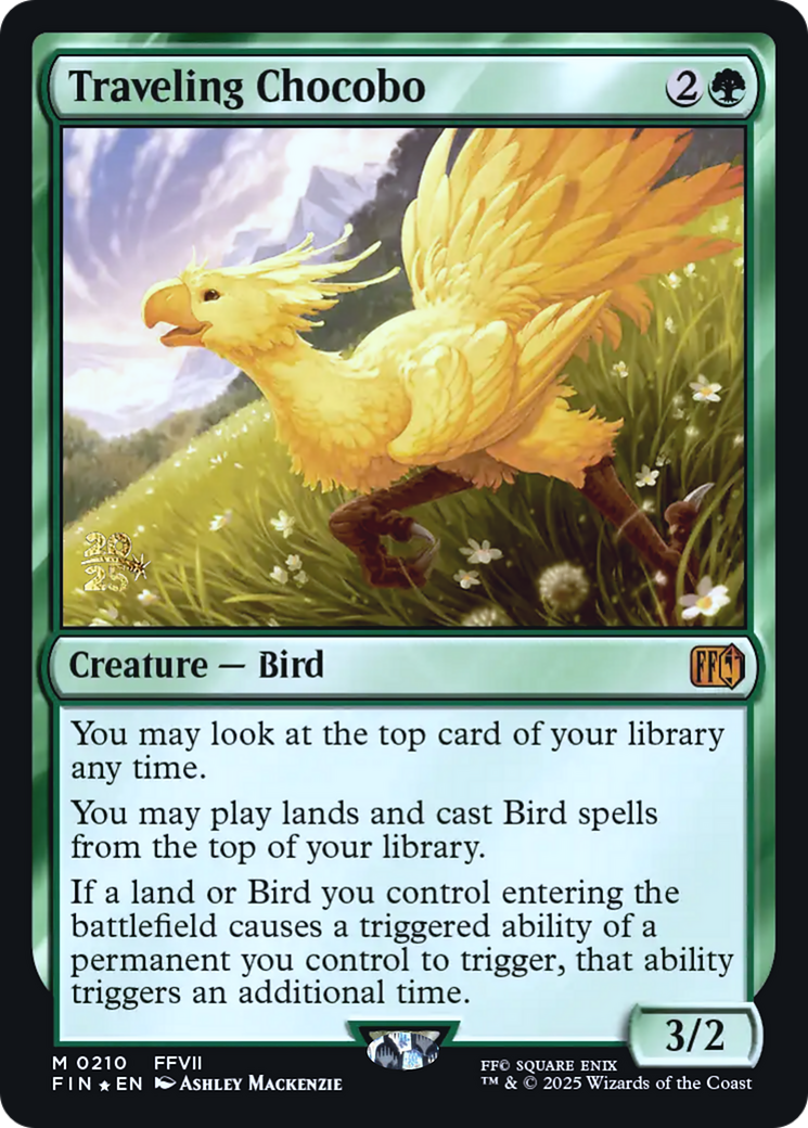 Traveling Chocobo Card Image