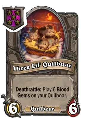 Three Lil' Quilboar Card Image