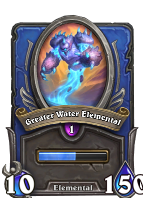 Greater Water Elemental Card Image
