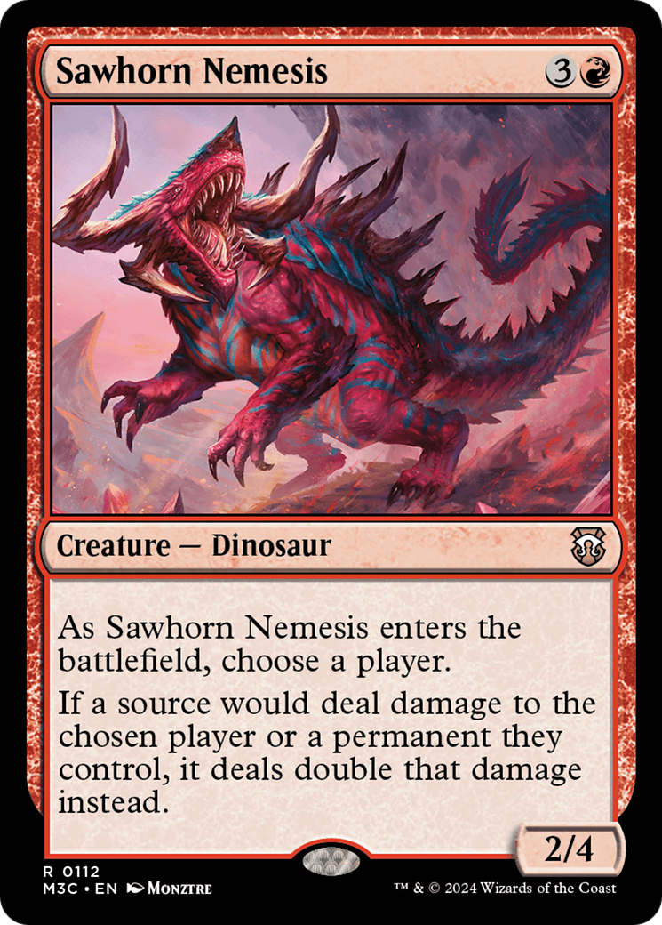 Sawhorn Nemesis Card Image