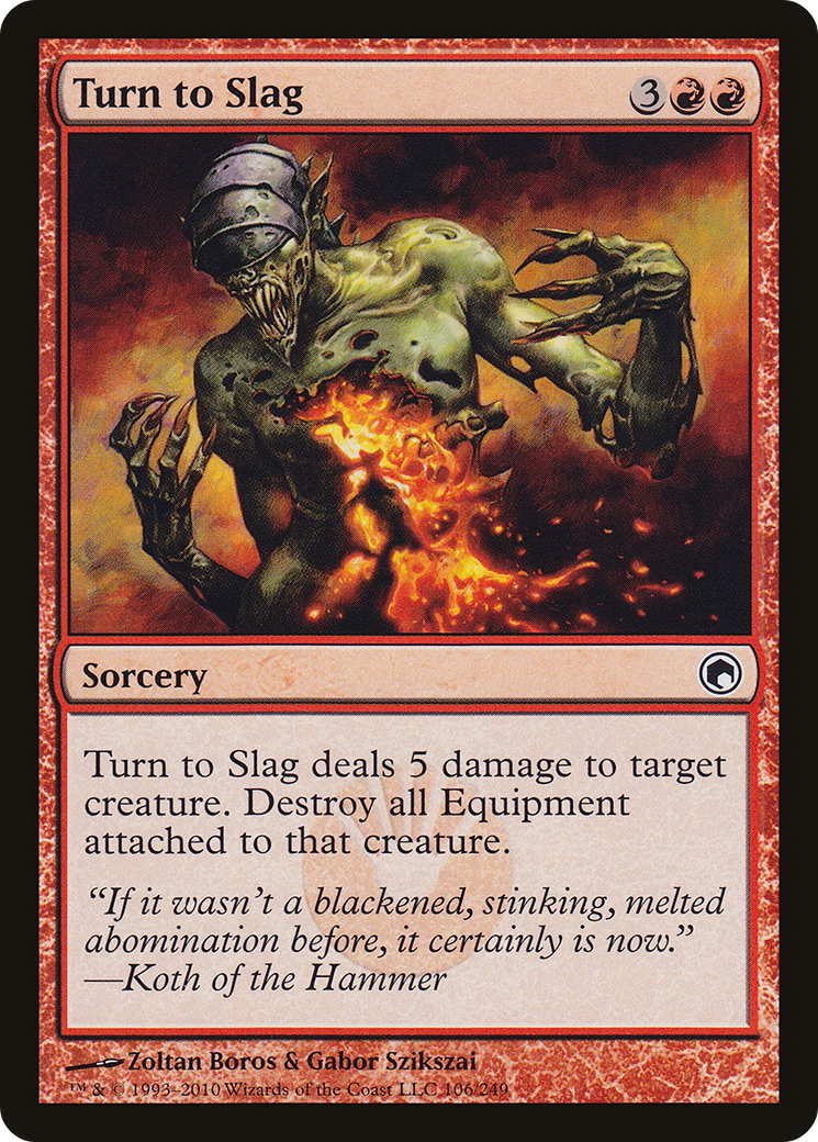 Turn to Slag Card Image