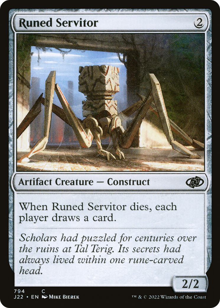 Runed Servitor Card Image