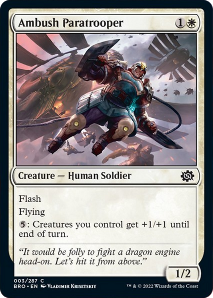 Ambush Paratrooper Card Image