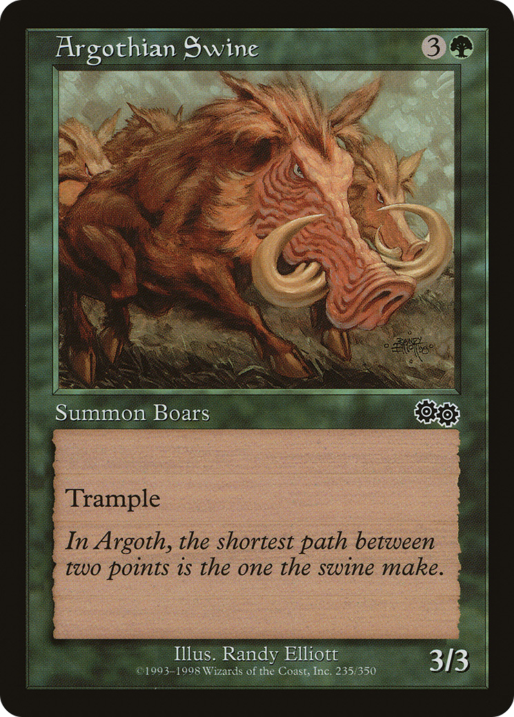 Argothian Swine Card Image