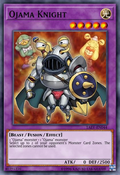 Ojama Knight Card Image