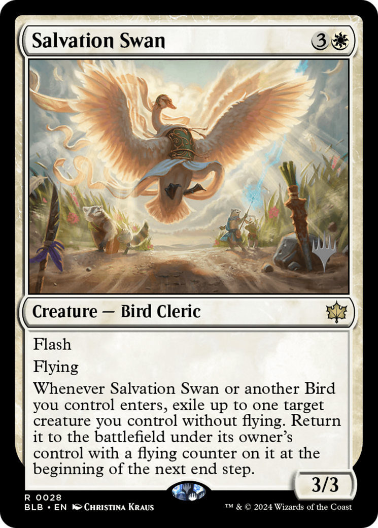 Salvation Swan Card Image