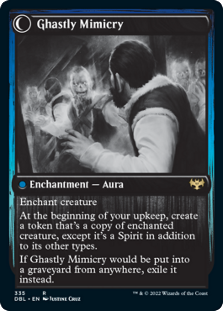 Mirrorhall Mimic // Ghastly Mimicry Card Image