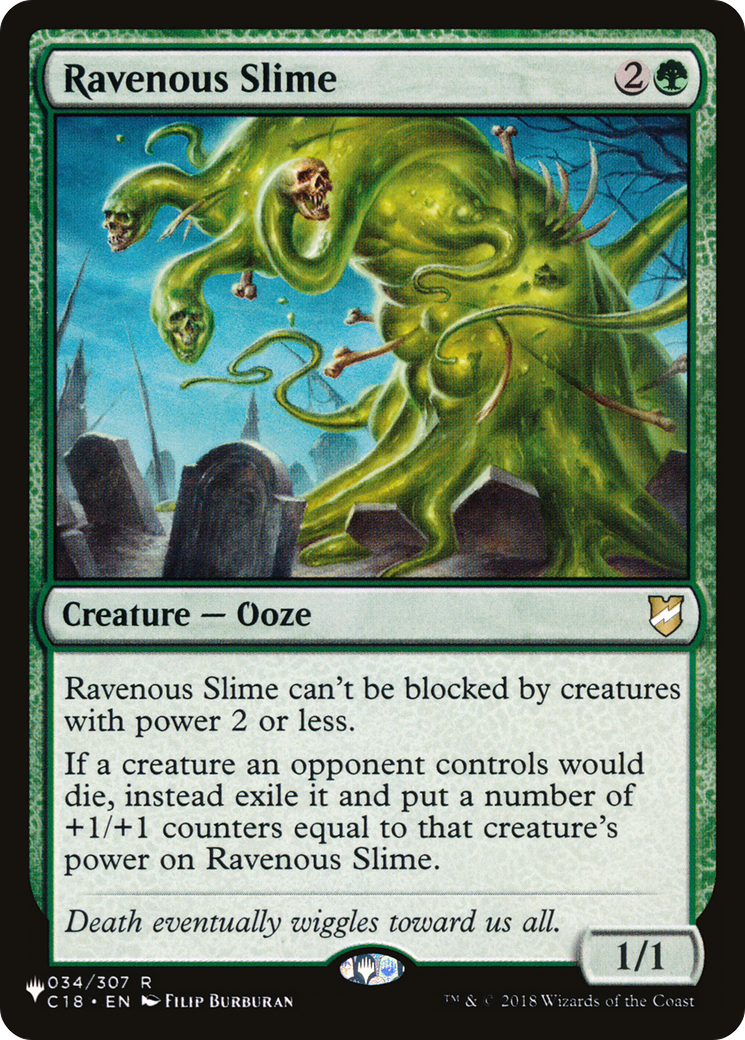 Ravenous Slime Card Image