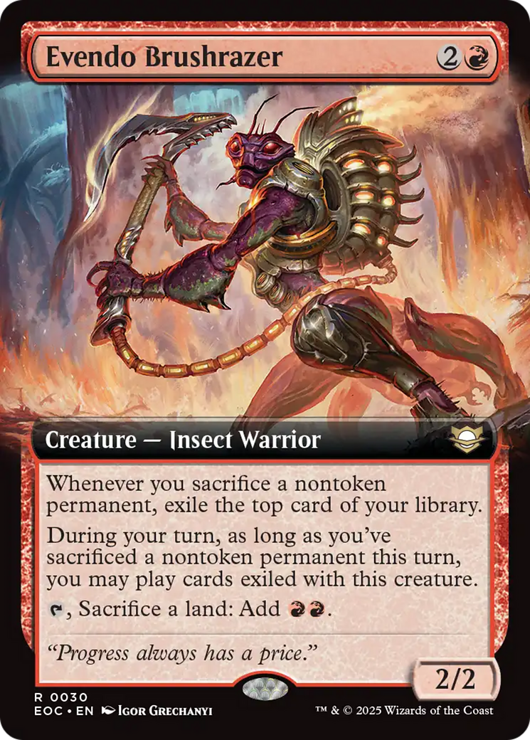 Evendo Brushrazer Card Image