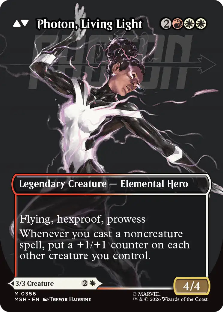Photon, Living Light Magic: The Gathering card