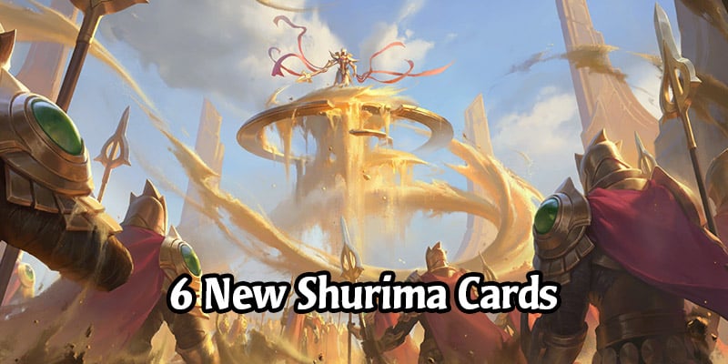 6 New Shurima Cards for Runeterra's Empires of the Ascended Expansion with Ephemeral Sand Soldiers