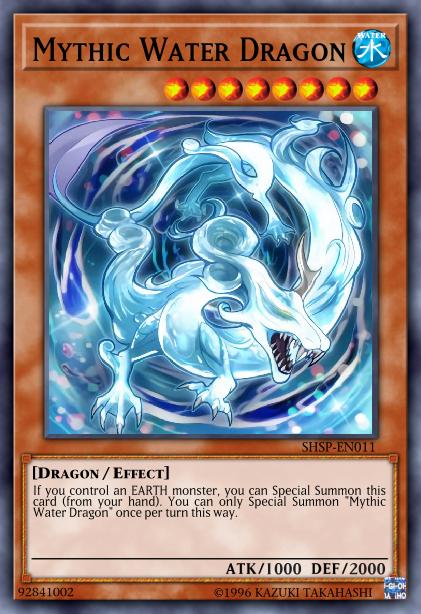 Mythic Water Dragon Card Image