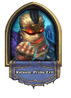 Rafaam, Prime Evil Card Image