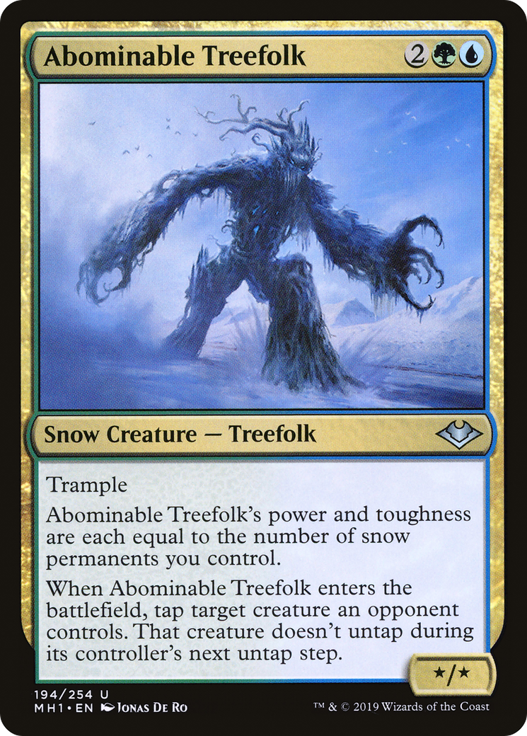 Abominable Treefolk Card Image