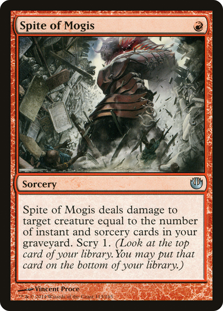 Spite of Mogis Card Image