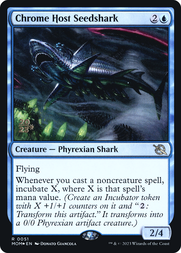 Chrome Host Seedshark Card Image