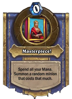 Masterpiece! Card Image